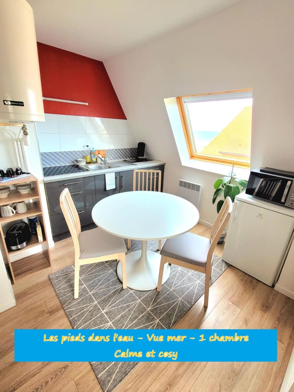 "Mon Evidence!" Magnifique Appartement Vue Mer Et Acces Direct A La Plage 滨海维莱 外观 照片